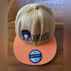The Boondocks Men’s Cap - Orange and Tan